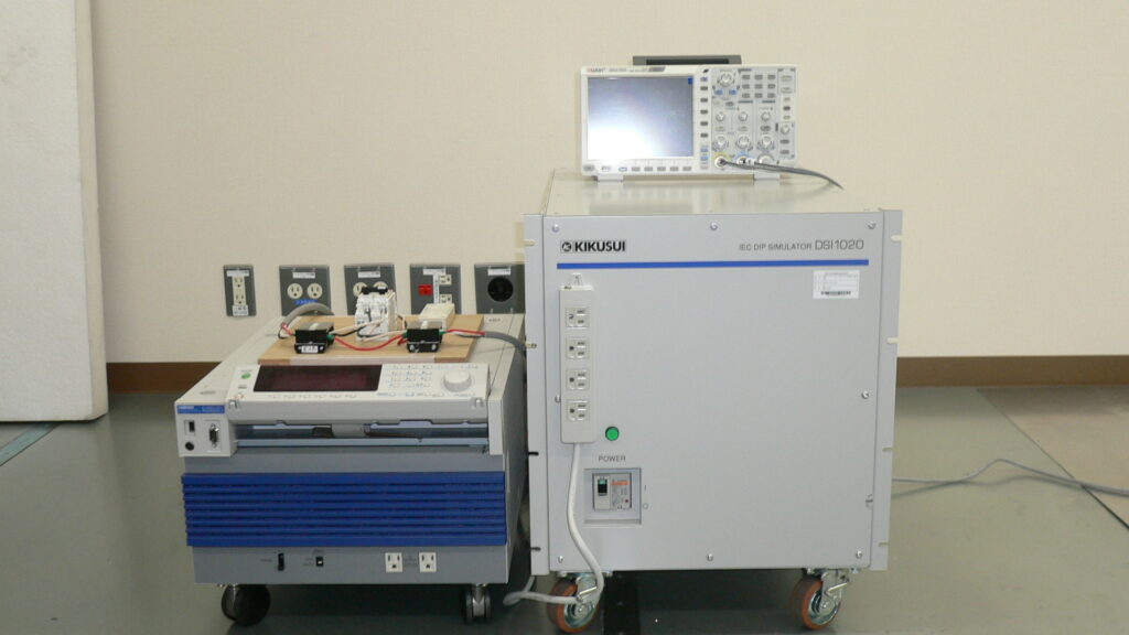 電圧ディップ,短時間停電及び電圧変動イミュニティ試験器