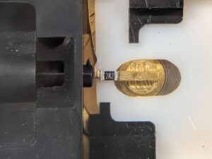 チップ部品のインピーダンス測定用治具（1GHzまで）