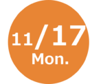 11月17日月曜日