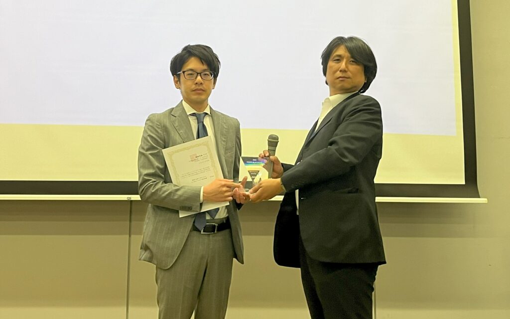 表彰式の写真